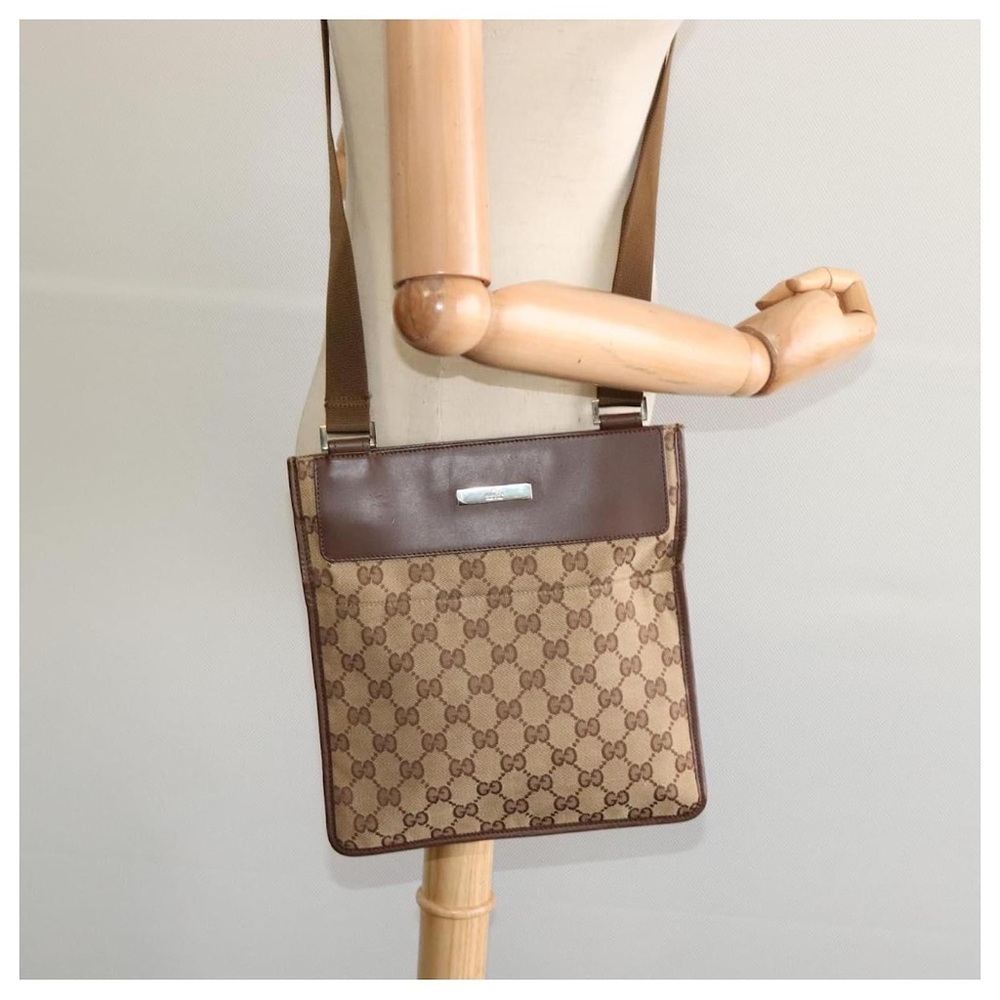 Gucci GG‎ Canvas Messenger Bag